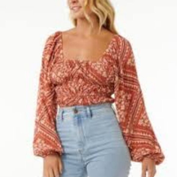 Rip Curl Soleil Long Sleeve Top NWT - Picture 1 of 8